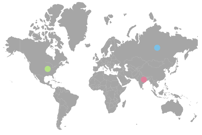 Blazor Maps with Bubbles